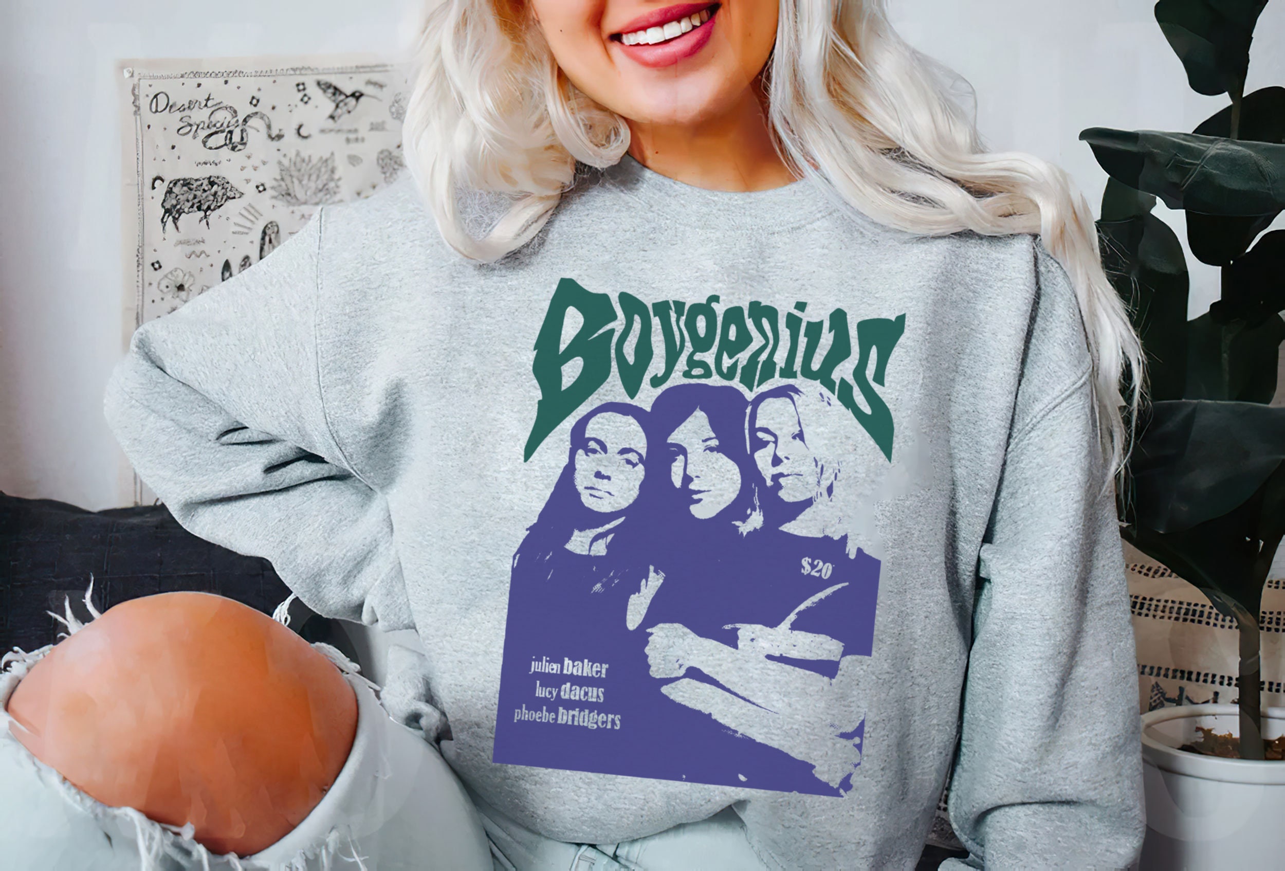 Boygenius Music Band PNG Digital Download Instant Download Etsy