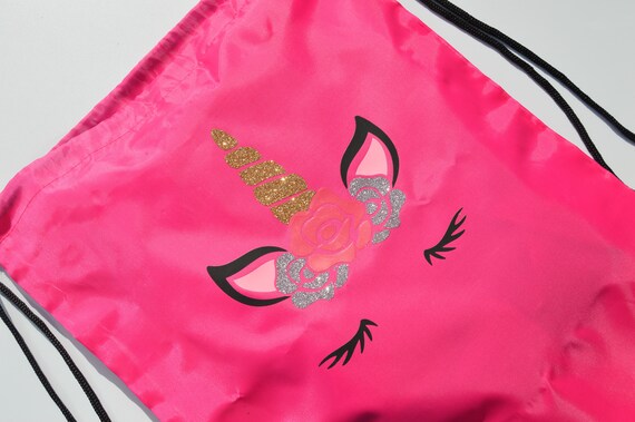 unicorn gym bag