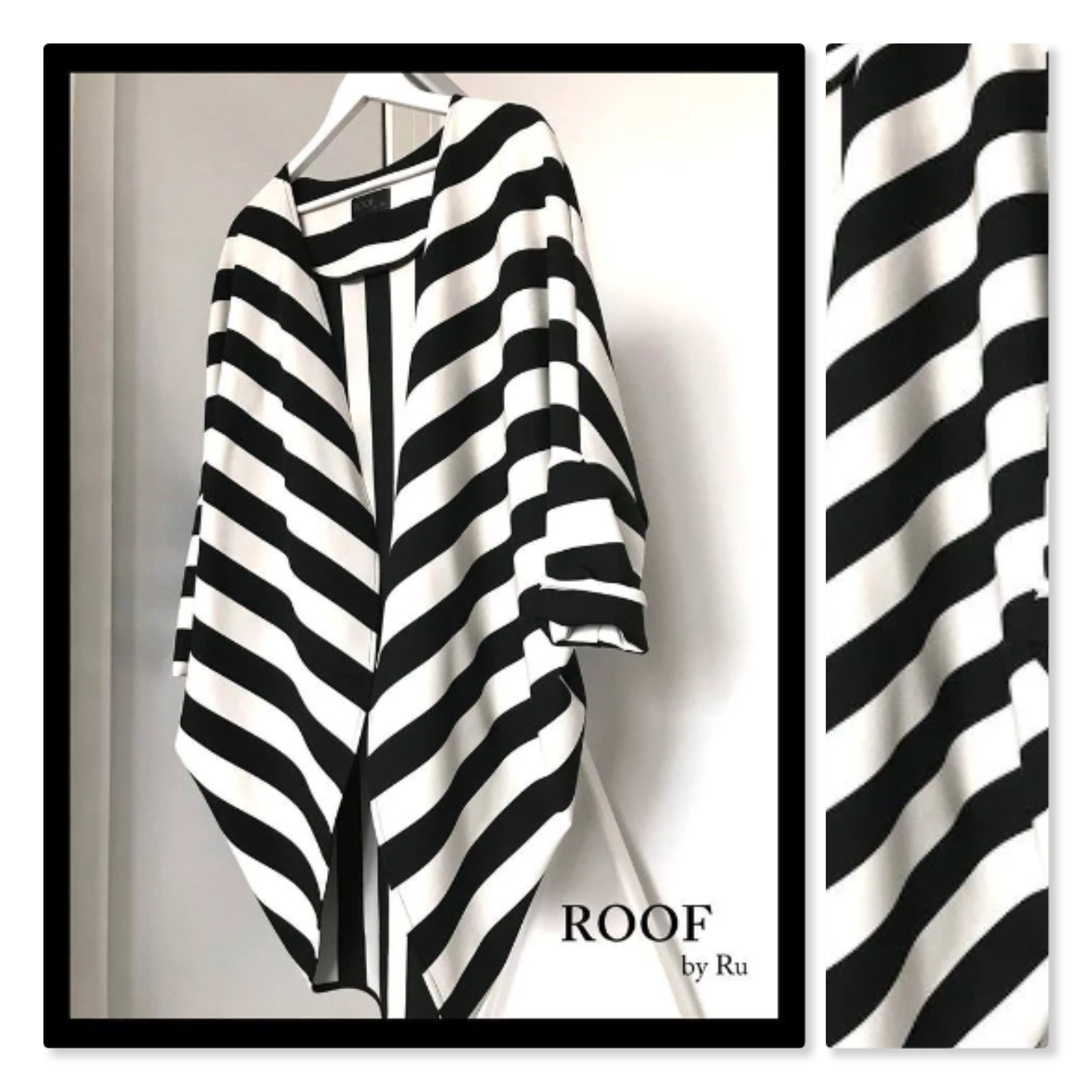 Black White cardigan Fashion cardigan Stripe cardigan amazing outfit