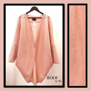 Pink style cardigan, Summer pink cardigan, Lovely cotton cardigan