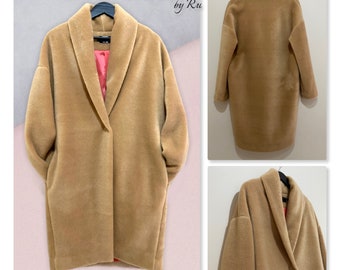 plus size alpaca coats