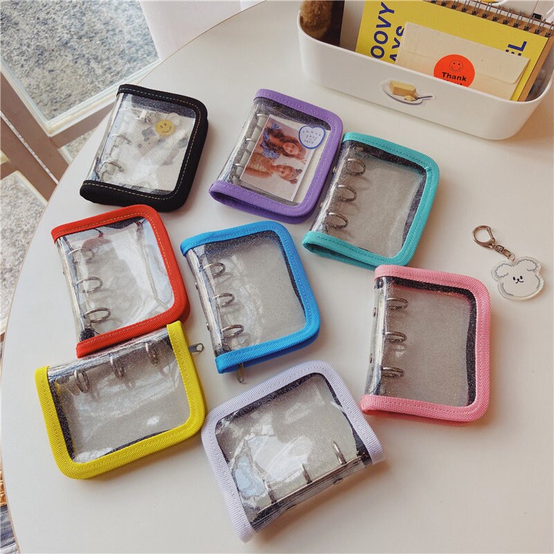 Mini Binder Zip Pouch Korean Style Mini Binder DIY Album Etsy