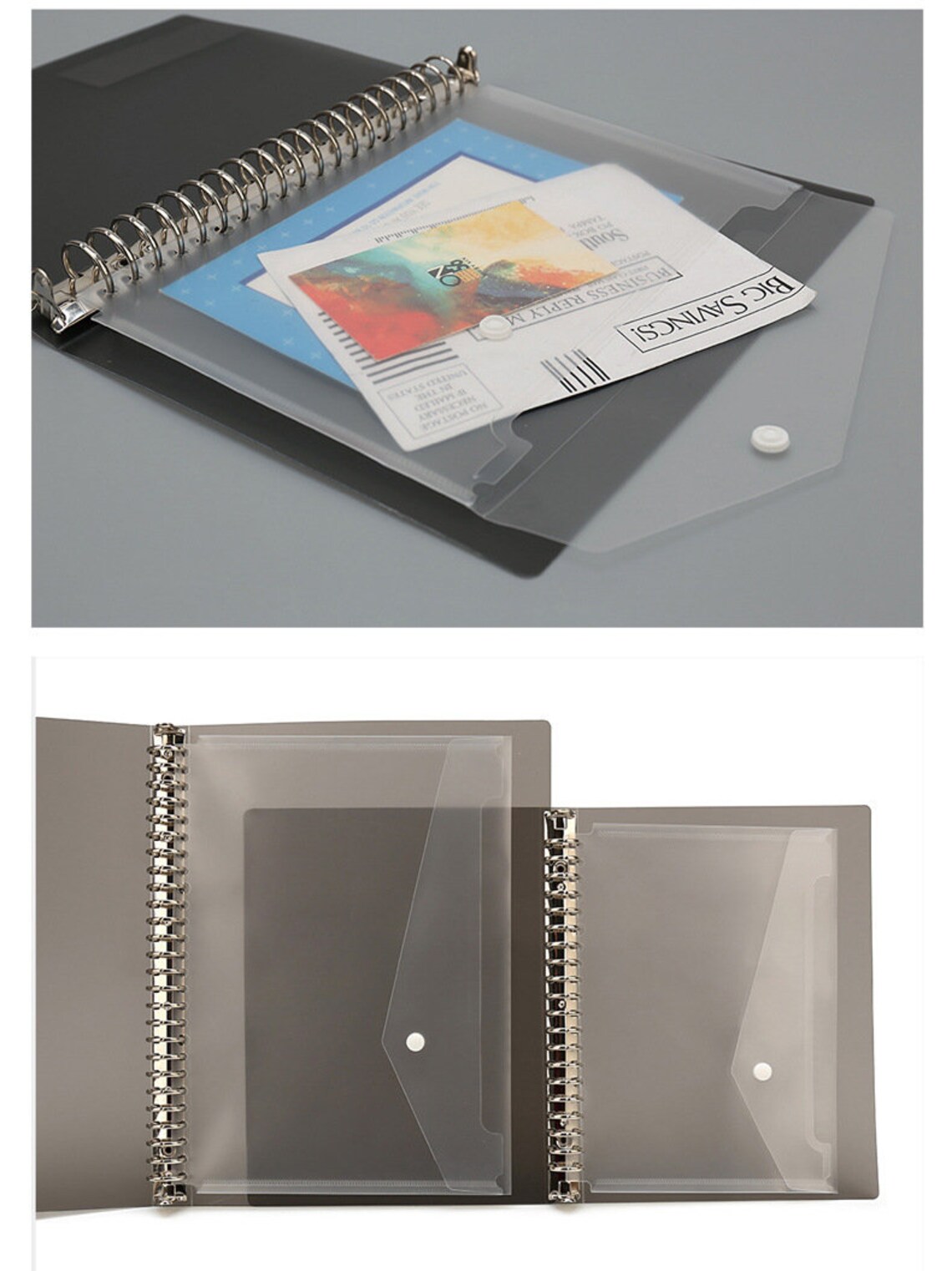 A5/B5 Binder Divider Accessary Kraft Divider Pocket Divider | Etsy