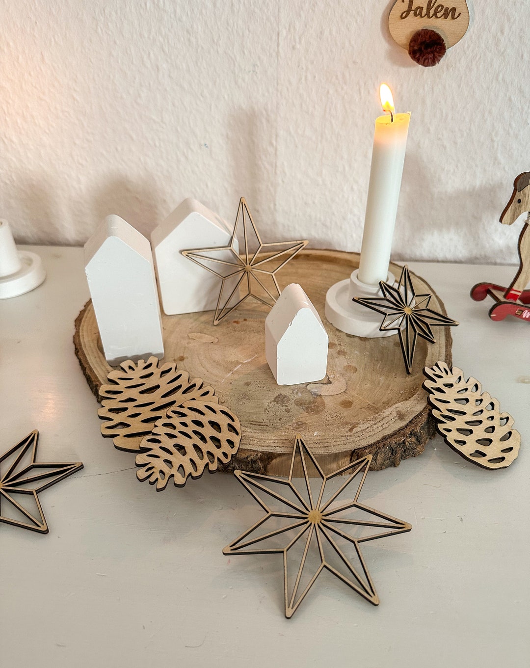 Sterne Holzsterne Deko Weihnachtssterne Geschenkidee Christmas - Etsy.de