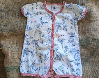 Abbigliamento e body per neonati francesi Petit Bateau, classico e intramontabile regalo di abbigliamento francese per neonati o neonati, Petit Bateau Paris