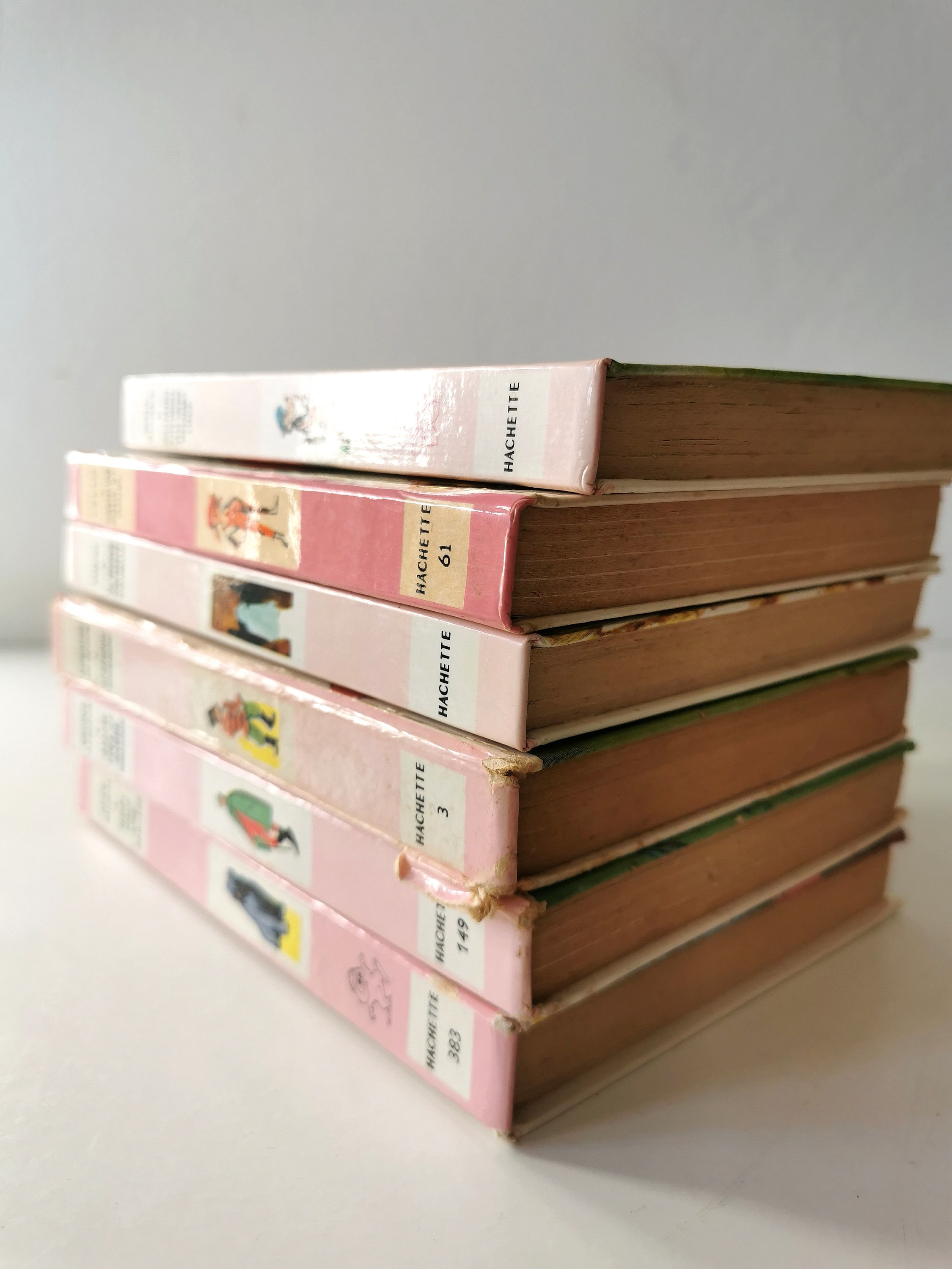 French Vintage Children's Book: Bibliothèque Rose, 1970s