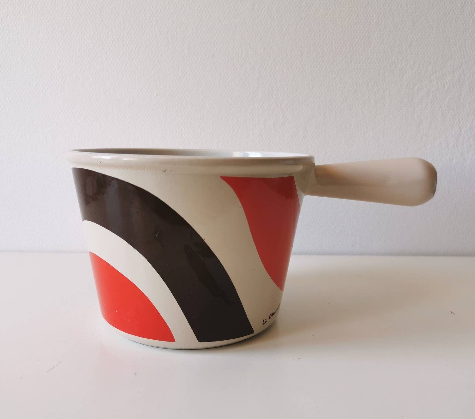 Pot À Fondue Rétro