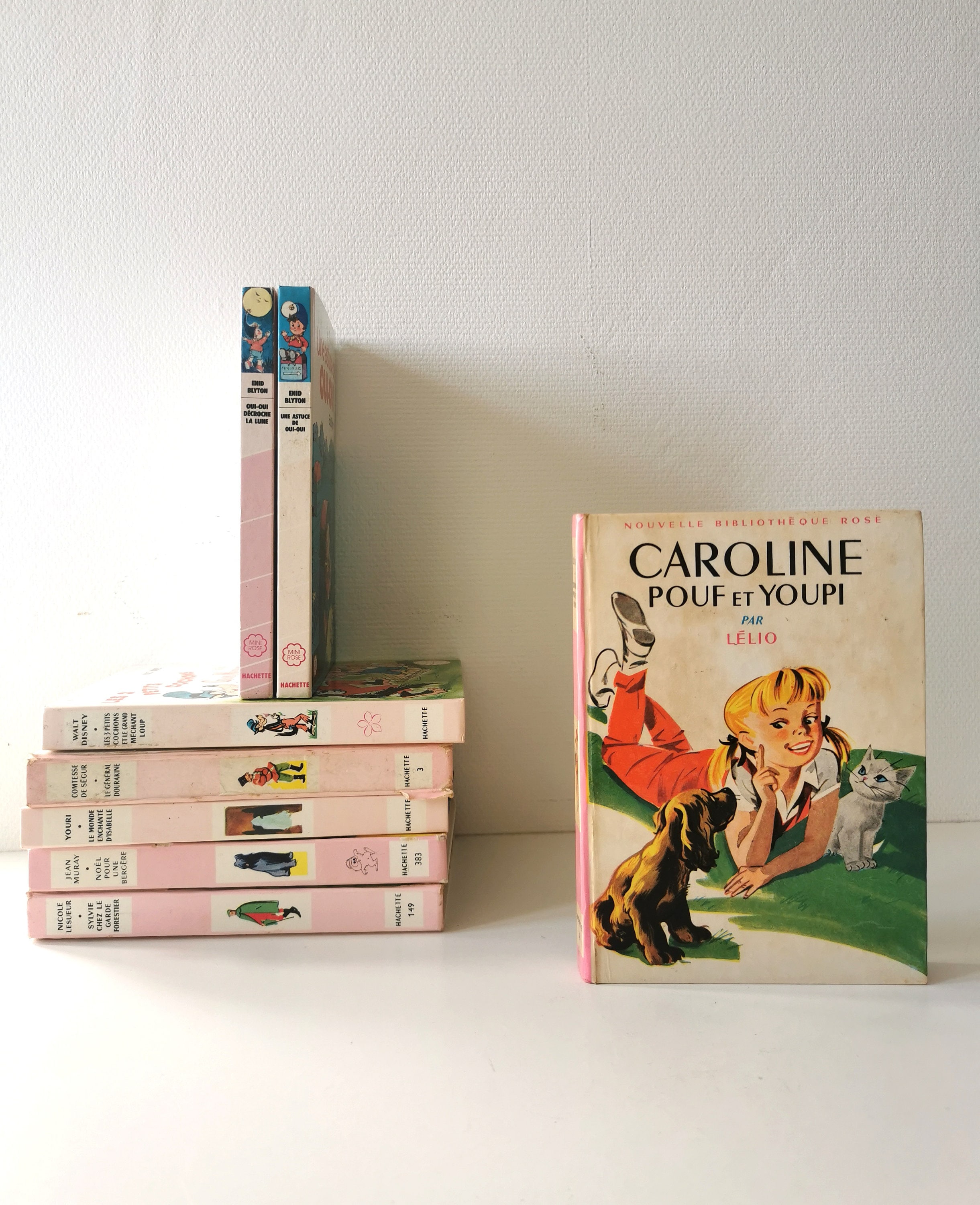 French Vintage Children's Book: Bibliothèque Rose, 1970s