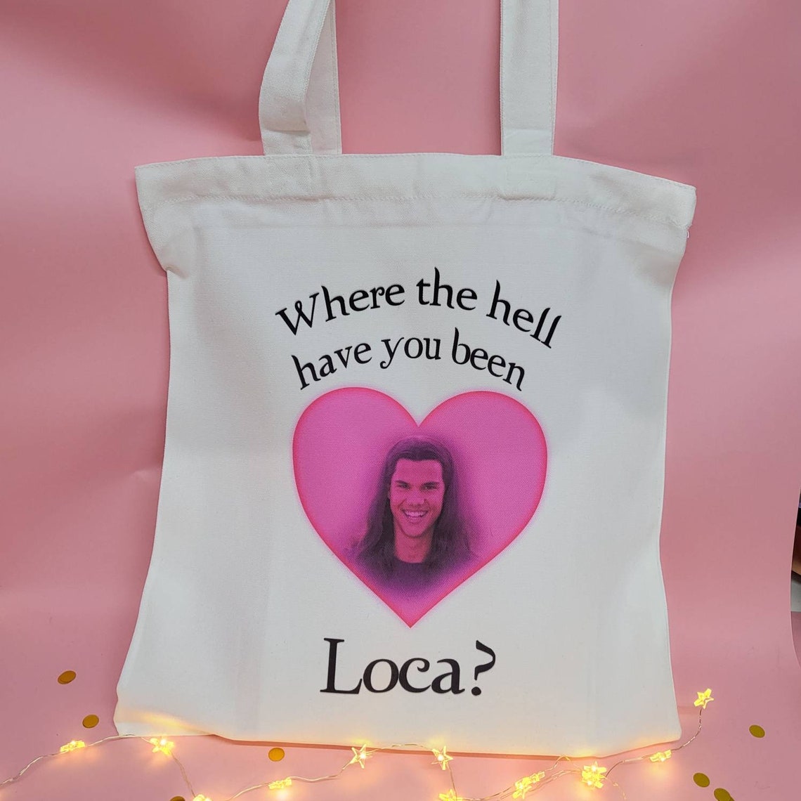 Jacob Black Where the Hell Have You Been Loca Tote tote - Etsy UK