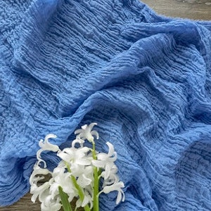 Sapphire Blau Hochzeit Gaze Tischläufer Herzstück Käsetuch Läufer Rustikale Tischläufer Hochzeitsdeko Aquarell Herzstück Moderne Idee