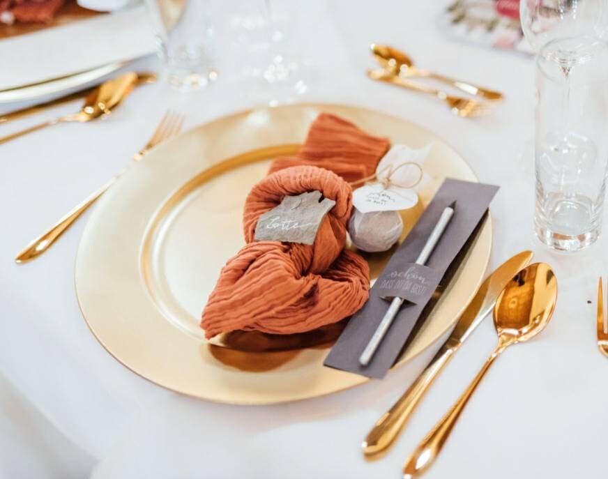 Kesfey Runner da tavola in garza rustica, stile bohémien, per feste nuziali, baby shower, compleanni, cene, vacanze, 3 m, 90 x 400 cm, colore: beige