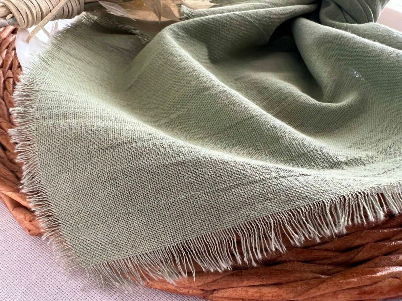 Sage Green Boho Napkins Cheesecloth Napkin Rustic Wedding Etsy UK