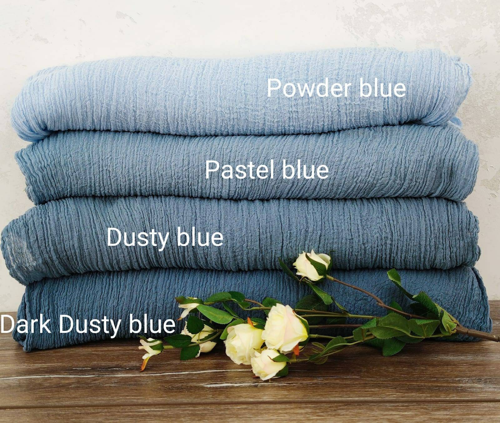 Pure Cotton Rustic Style Gauze Cloth Napkins Set of 4 – Terra Powders