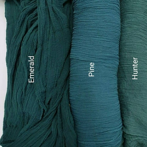 Cheesecloth Chair Cover for Wedding Aisle Decor Boho Wedding Etsy