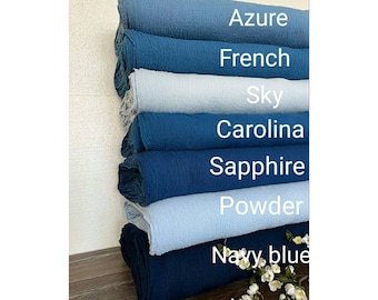 Blue Boho Wedding Gauze Table Runner Rustic Wedding Centerpiece Cheesecloth Runner  Table Runner Wedding Decor Aisle Backdrop Arbor Decor