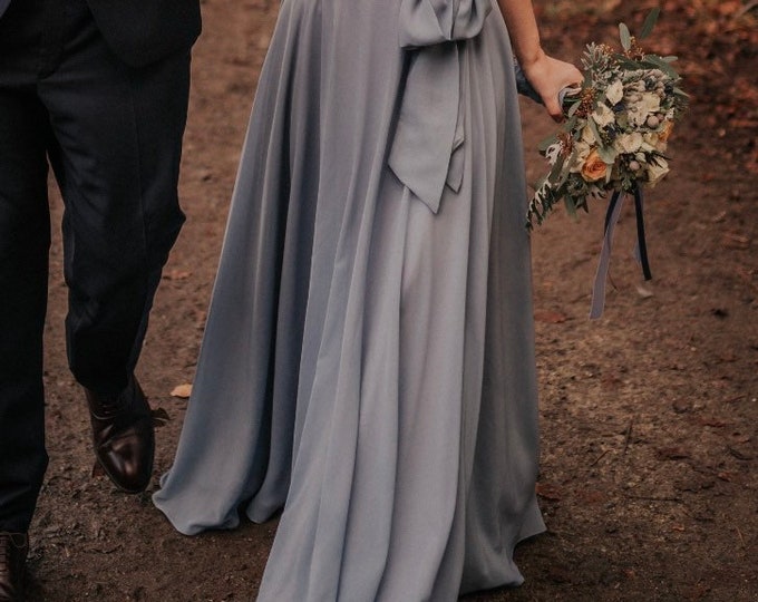 Bovary Skirt Dusty Blue