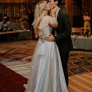 Ombré Bridal Skirt, Organza full length skirt, Wedding separates, custom maid to measure wedding skirts, Handmade UK