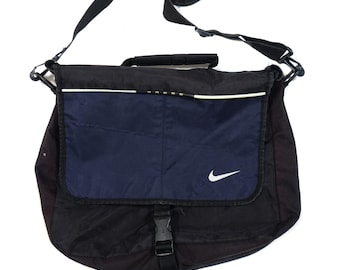 Vintage NIKE Mini Swoosh Backpack: Y2K Ocean Blue, 5 Pocket - Etsy