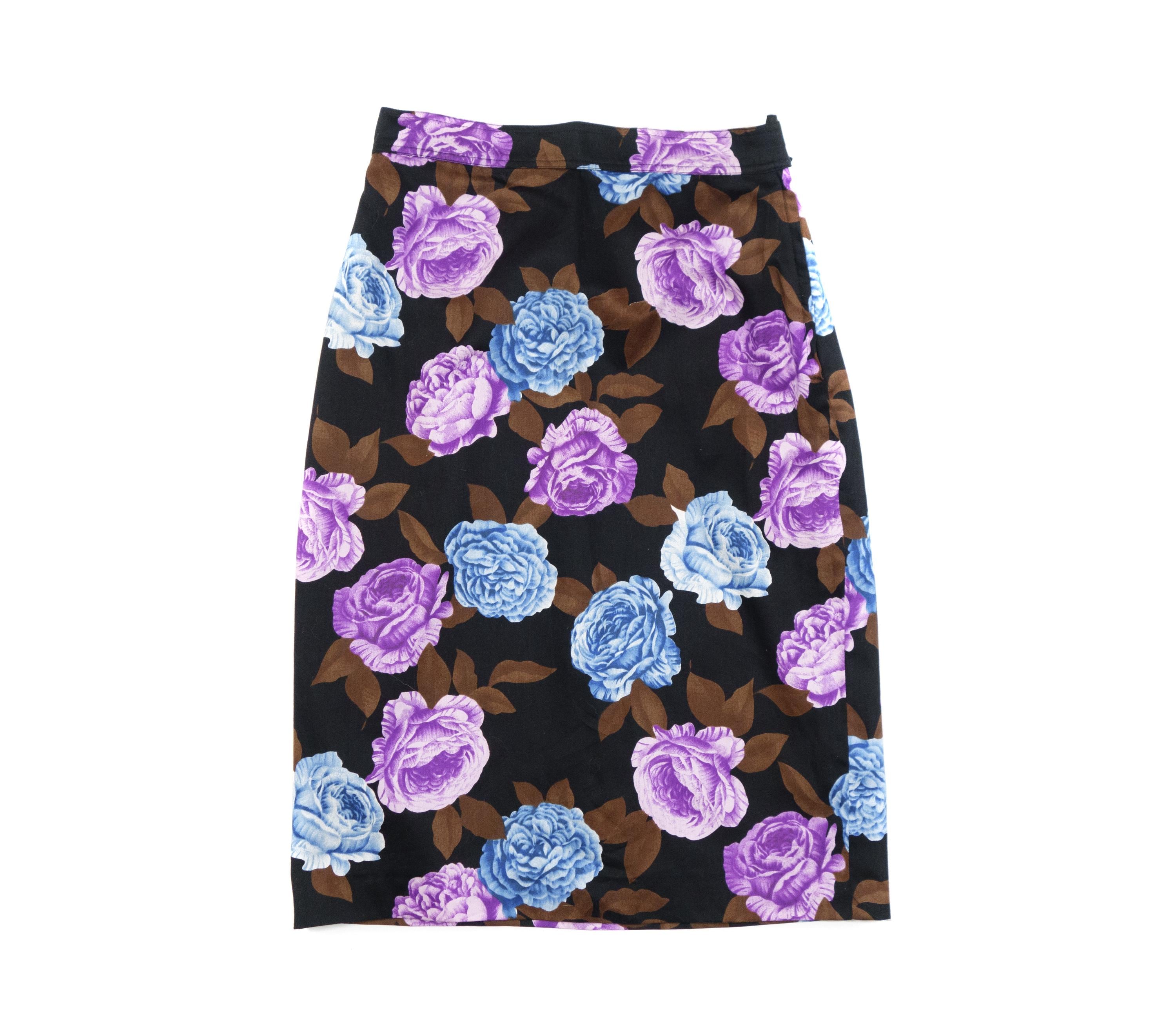 Prada Silk Skirt - Etsy