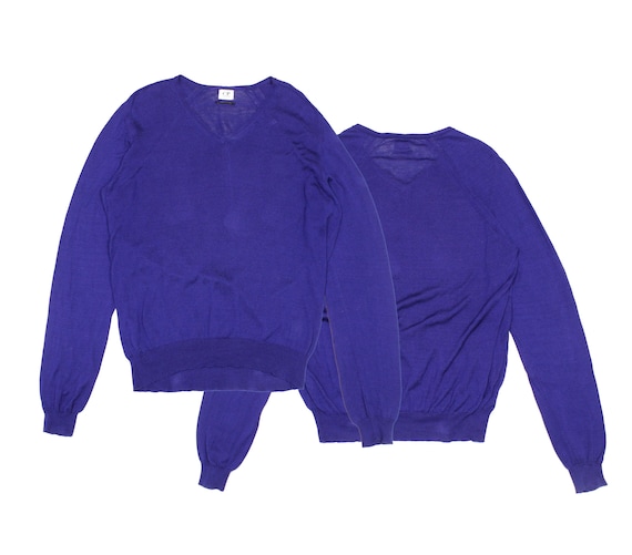 C.P. Company, C.P. Company 00s V Neck Light Sweater Vintage