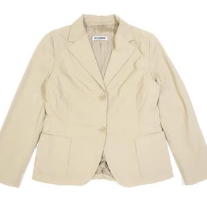 Jil Sander Stretch 2 Buttons Blazer Jacket Raf Simons