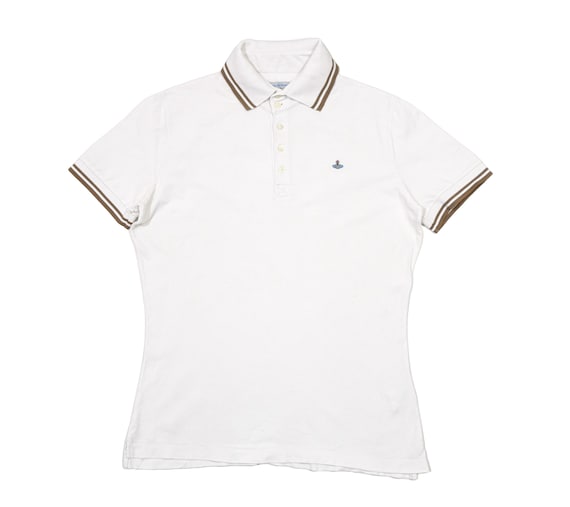 Vivienne Westwood Man Orb Logo Striped Polo Shirt Vintage - Etsy