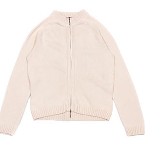 Burberry 00S Newy Axis Logo Full Zip Knit Vintage