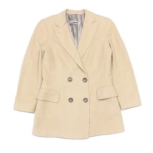 Jil Sander + 90S Wool Angora Short Coat Vintage