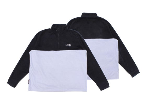 The North Face, Vintage The North Face 90s Alpine Pullover Half Zip Fleece Logo