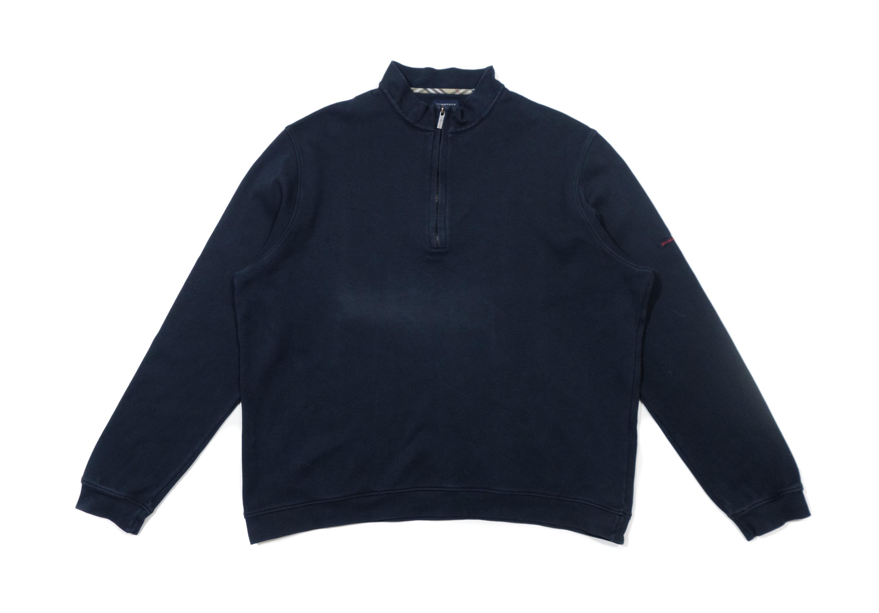 トップス Archive PRADA half zip knit sweater navy Prada Quarter Zip - Etsy