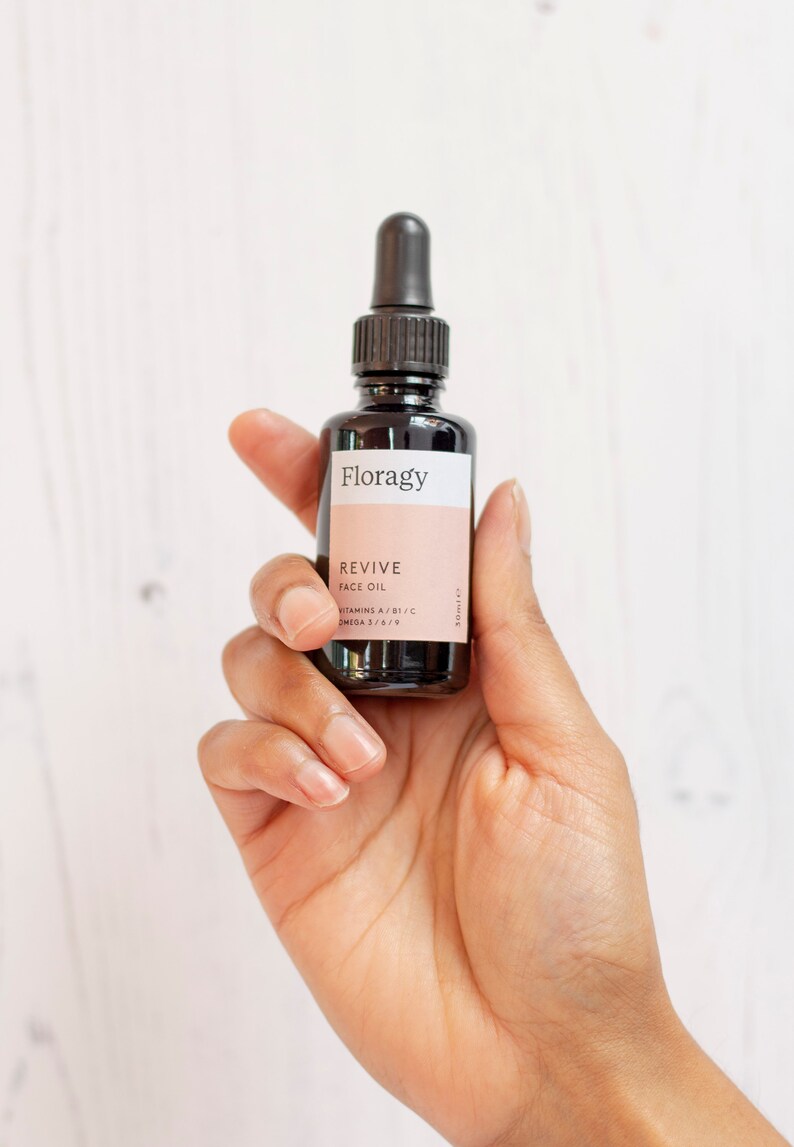 Revive Face Oil Vegan Natural Skincare Etsy