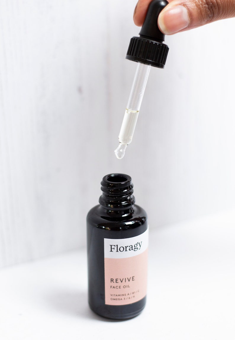 Revive Face Oil Vegan Natural Skincare Etsy