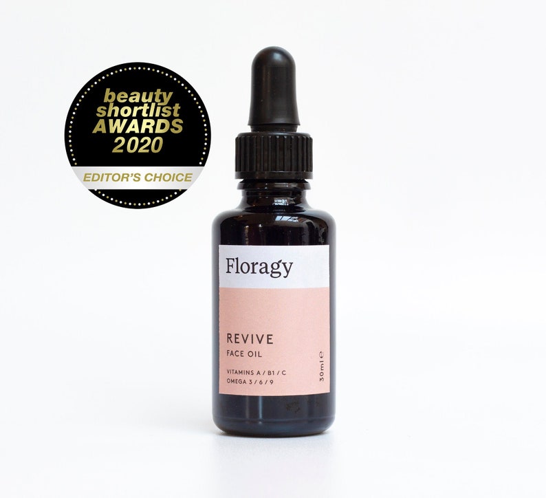 Revive Face Oil Vegan Natural Skincare Etsy