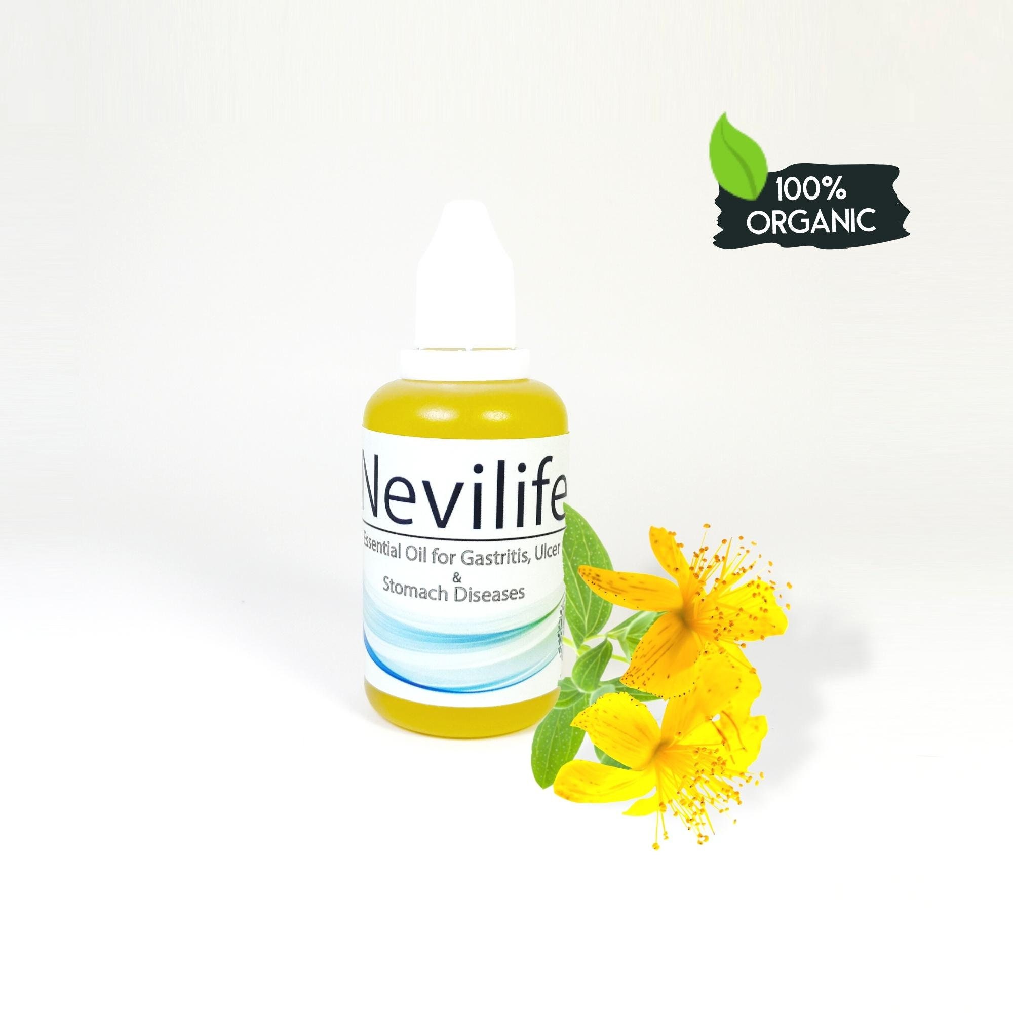 Natural Stomach Pain Oil for Gastritis Ulcer Relief Herbal Essential