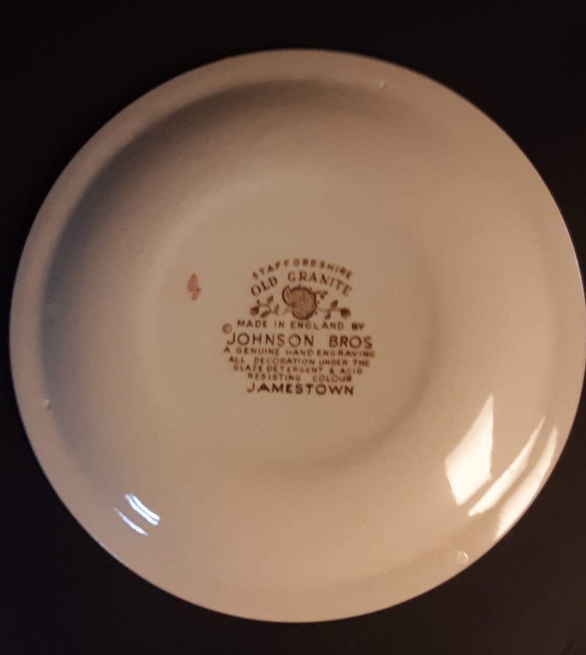 Jamestown Brown by Johnson Brothers of Staffordshire Lot of Etsy