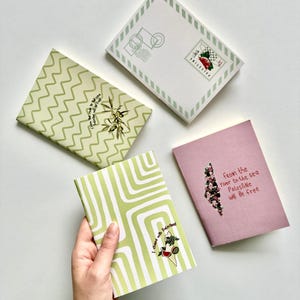 Mini A6 Notebook with Palestine Quotes