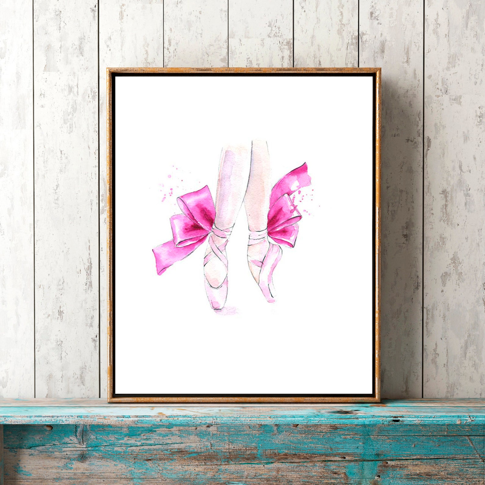 ballerina shoes set of 2 prints ballet slippers wall art illustration printable poster digital print girls nursery decor waterco ballerina shoes set of 2 prints ballet slippers wall art illustration printable poster digital print girls nursery decor waterco