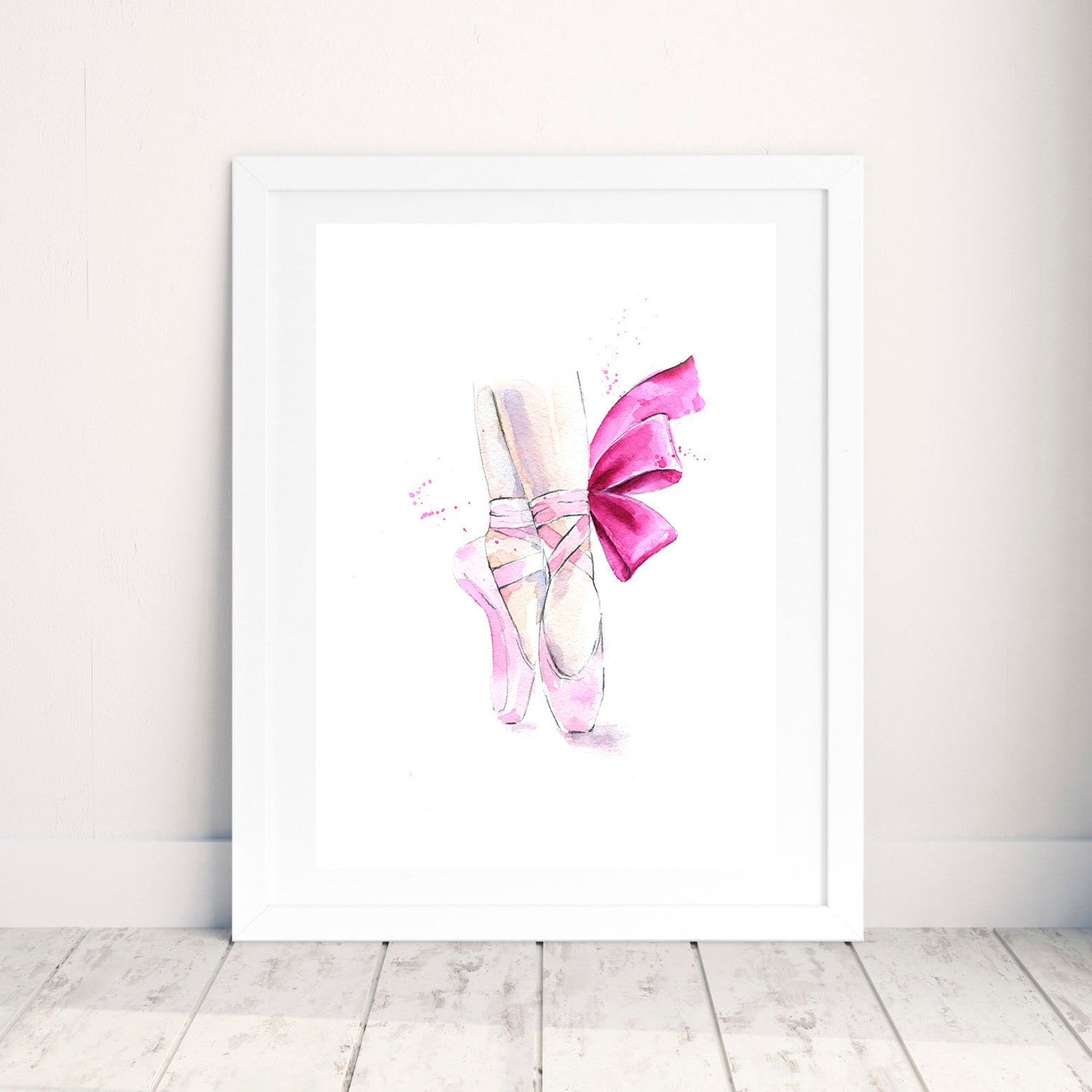 ballerina shoes set of 2 prints ballet slippers wall art illustration printable poster digital print girls nursery decor waterco ballerina shoes set of 2 prints ballet slippers wall art illustration printable poster digital print girls nursery decor waterco