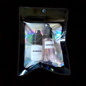 Prosthetic Application Kit: SFX Adhesive and Remover - Cosplay, Halloween, (prosaide and remover)