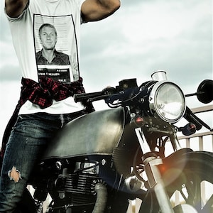 Steve Mcqueen MugShot Unisex Tee