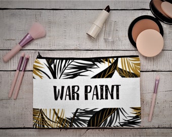 War Paint Accessory/Makeup Pouch w T-bottom