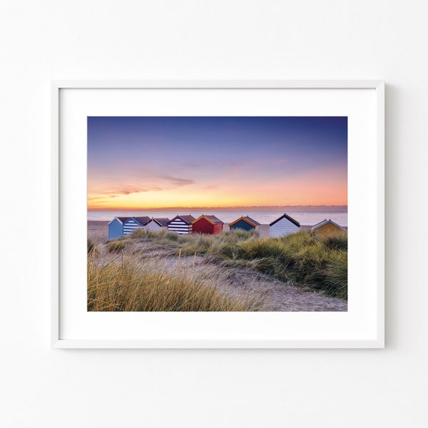 Beach Hut Wall Art Etsy