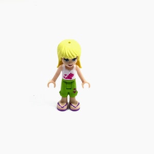 LEGO Stephanie White Top Stars Minifigure - LEGO Friends