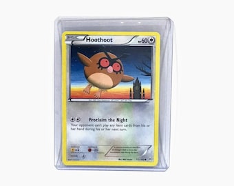 Pokemon Hoothoot Pokmon Card 119/162 - Etsy