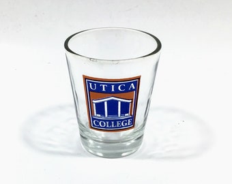 Utica College Shot Glass