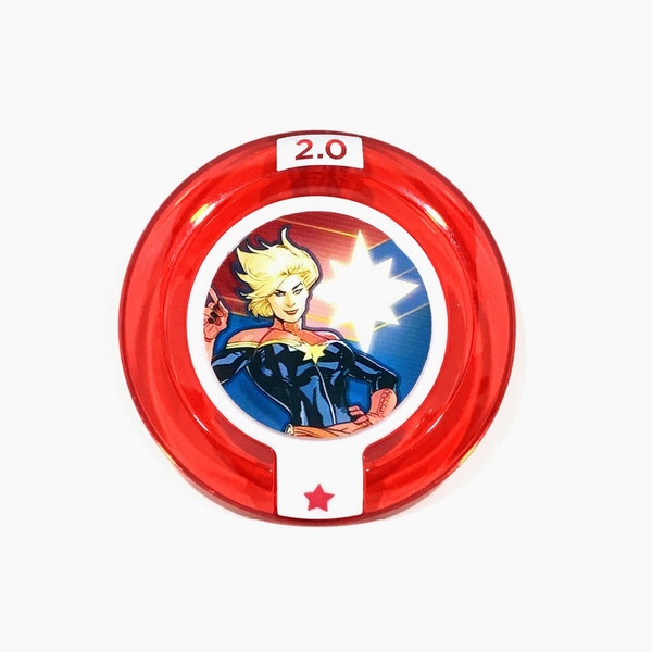 Marvel Team-Up: Captain Marvel Disney Infinity Power Disc