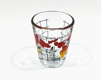 Hawii Hawaiian Islands Shot Glass