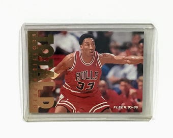 Scottie Pippen 96-97 Fleer Ultra Platinum P18 Gradable Quality 