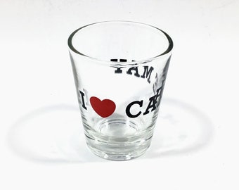 I Heart Cape May Shot Glass