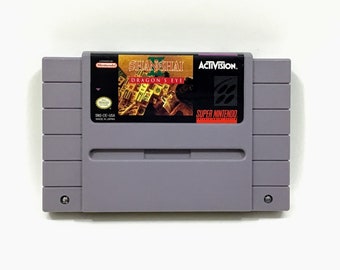 SHANGHAI II 2 Dragon's Eye SNES Super Nintendo Video Game Cartridge